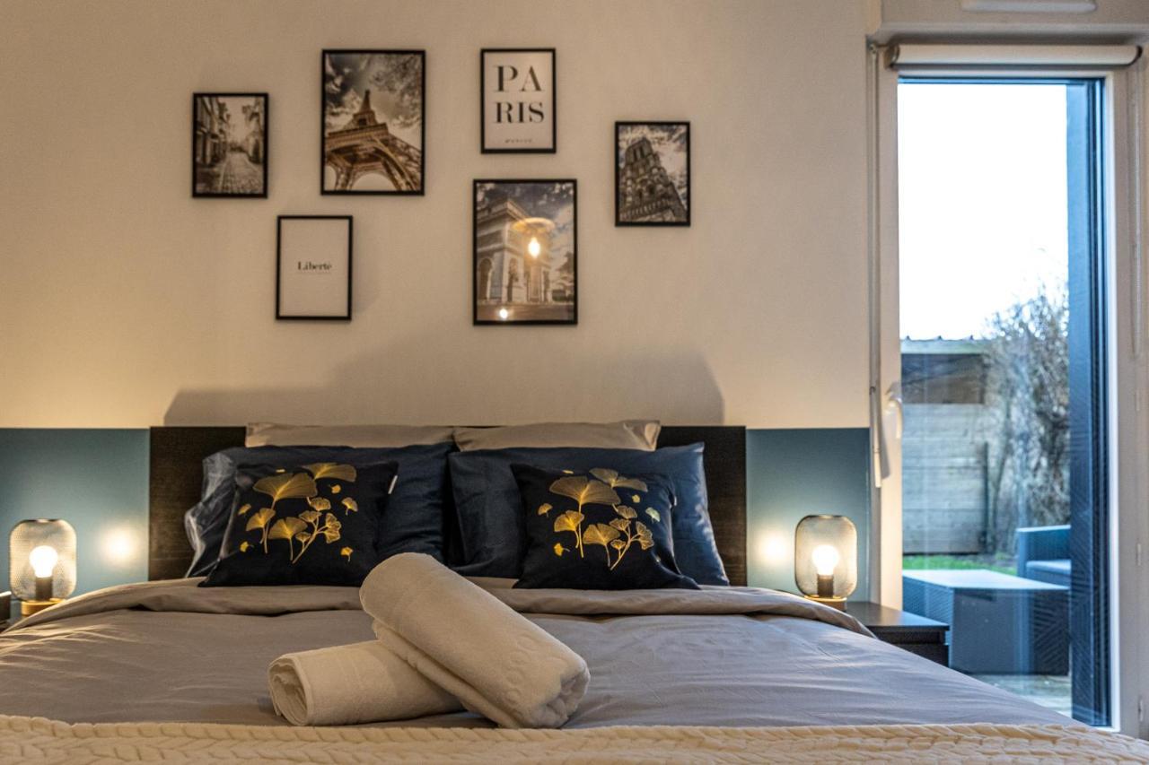 Chez Stephane & Sophie - 10Min Disneyland, Free Parking, Big Garden Montévrain Exterior foto